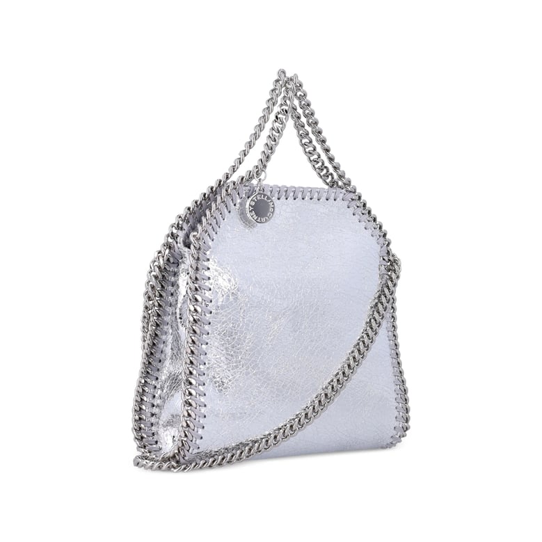 tote bag silver chain trim by Selfnex