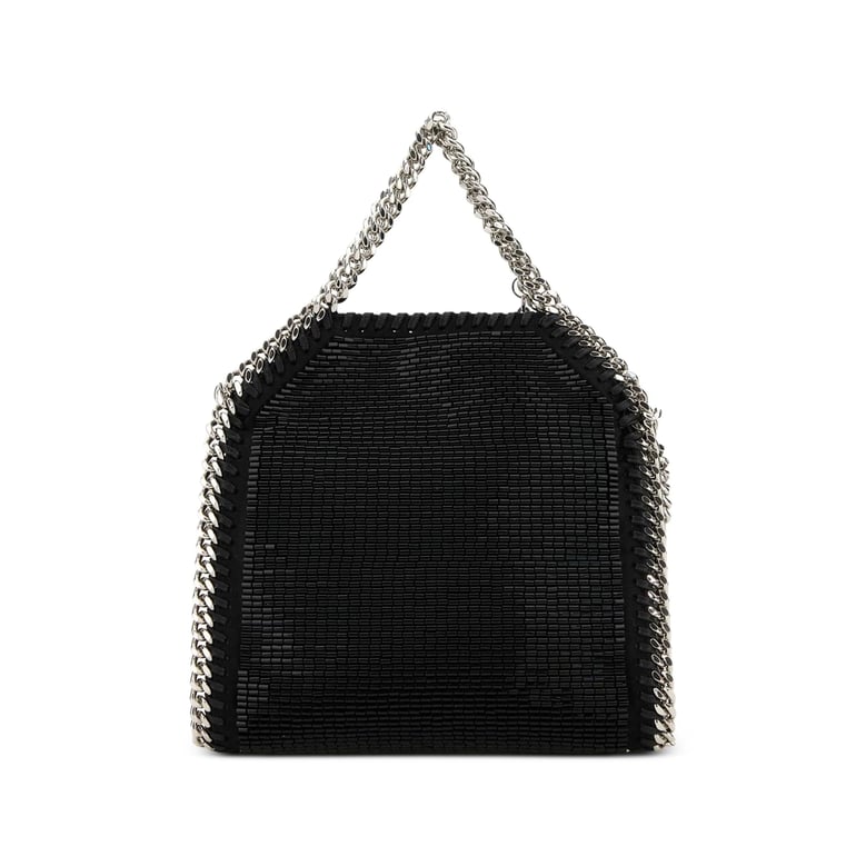 tote bag stella black bead trim by Selfnex