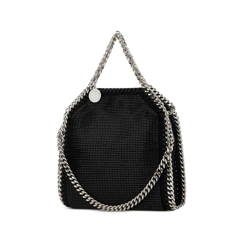 tote bag stella black bead trim by Selfnex