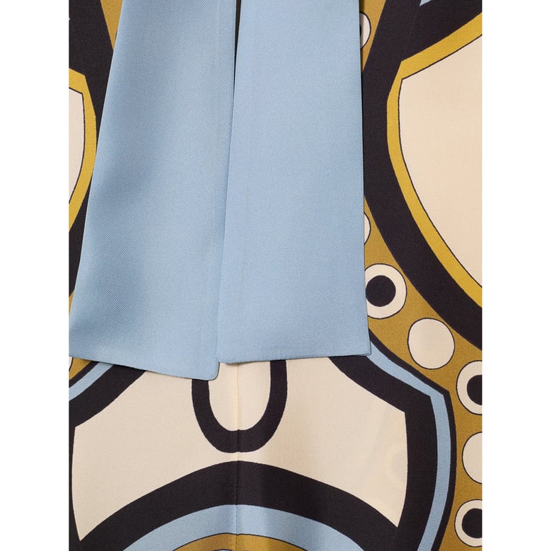 dress magnifico silk neutrals/yellow by Selfnex