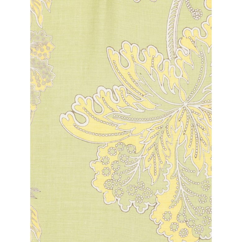 scarf green/yellow floral by Selfnex