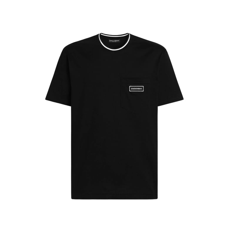 t-shirt crew neck black by Selfnex
