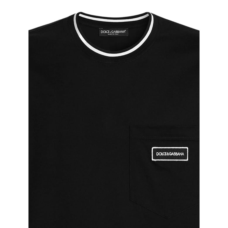 t-shirt crew neck black by Selfnex