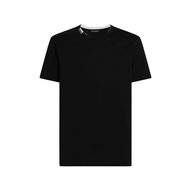 t-shirt black cotton by Selfnex