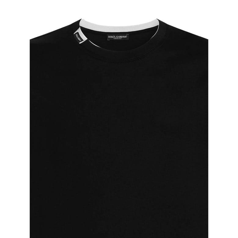 t-shirt black cotton by Selfnex