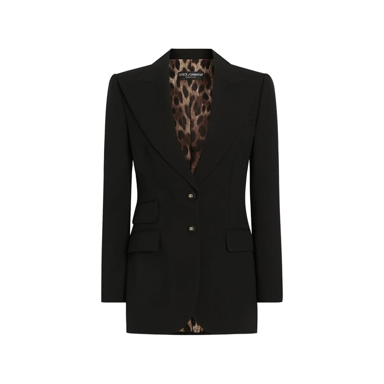 blazer black satin lining by Selfnex