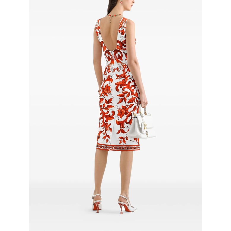 dress white/red by Selfnex
