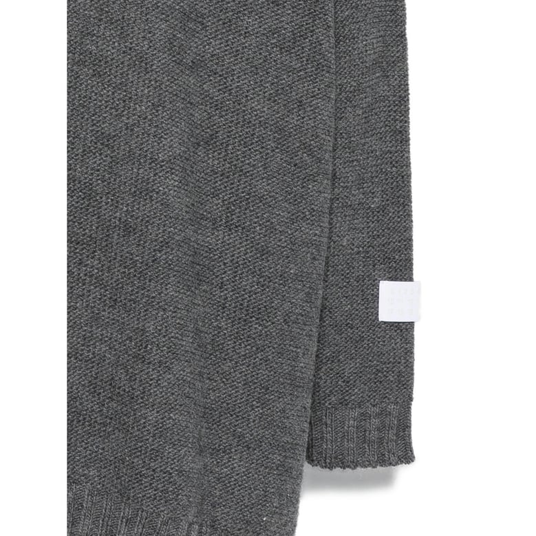 sweater v-neck grey by Selfnex