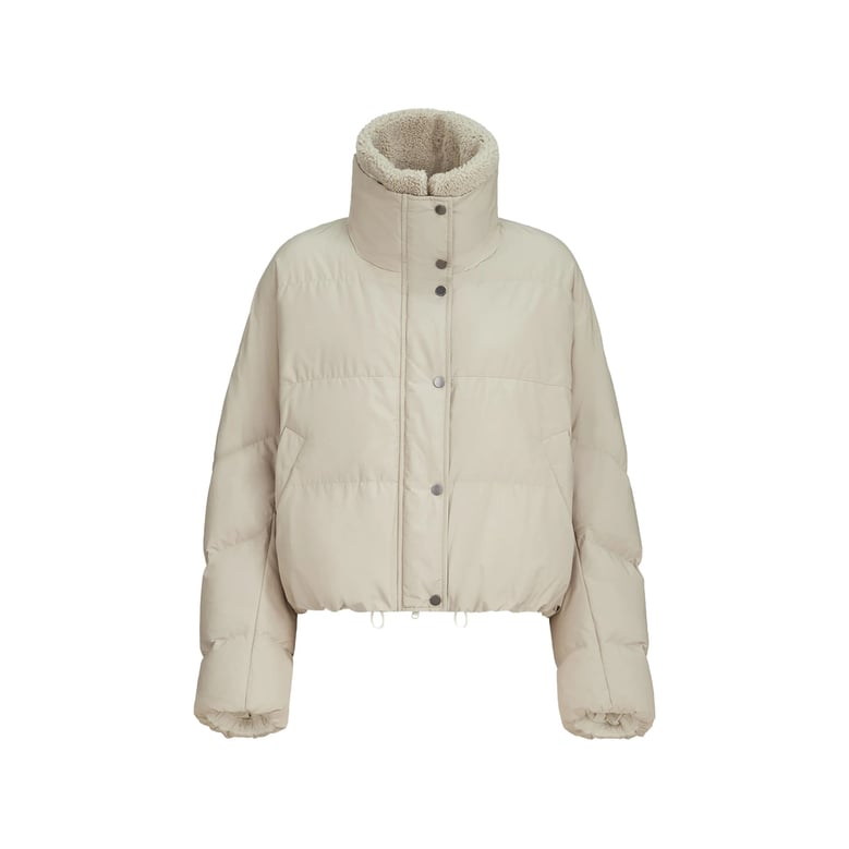 puffer jacket neutrals by Selfnex