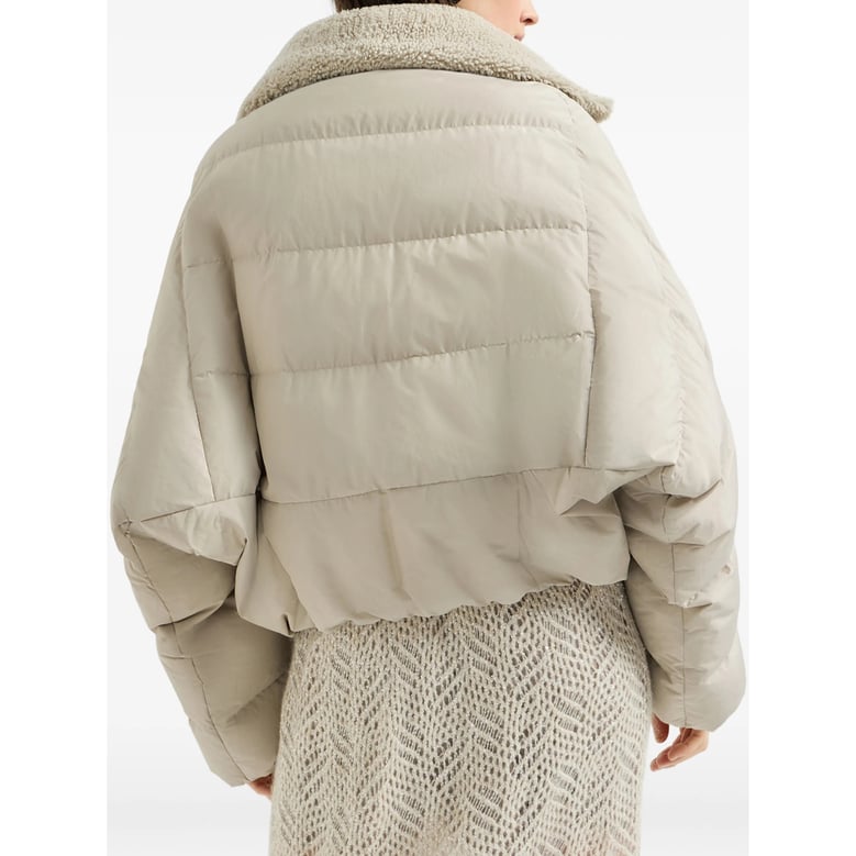 puffer jacket neutrals by Selfnex
