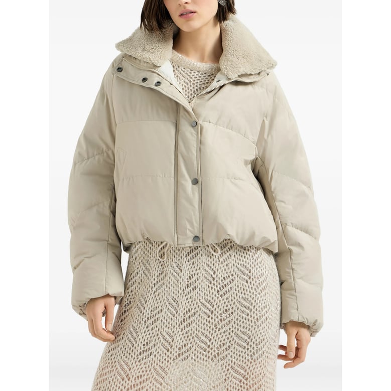 puffer jacket neutrals by Selfnex