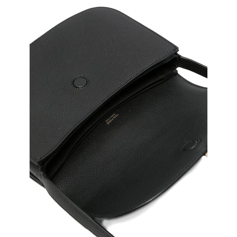 shoulder bag black leather by Selfnex