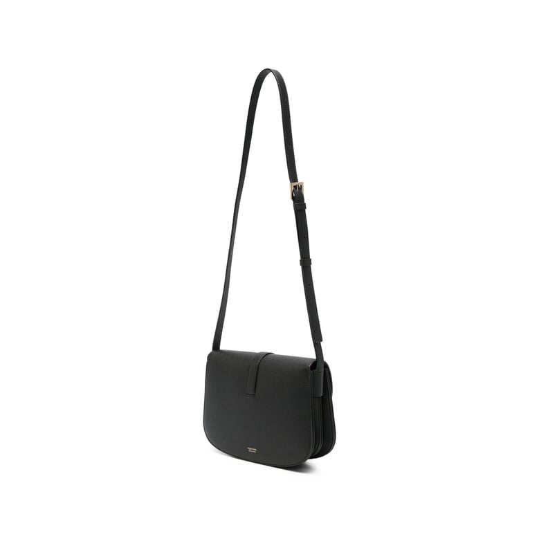 shoulder bag black leather by Selfnex