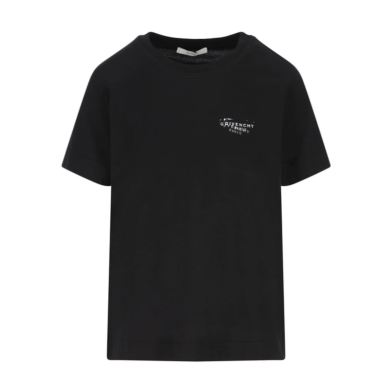 t-shirt black cotton by Selfnex