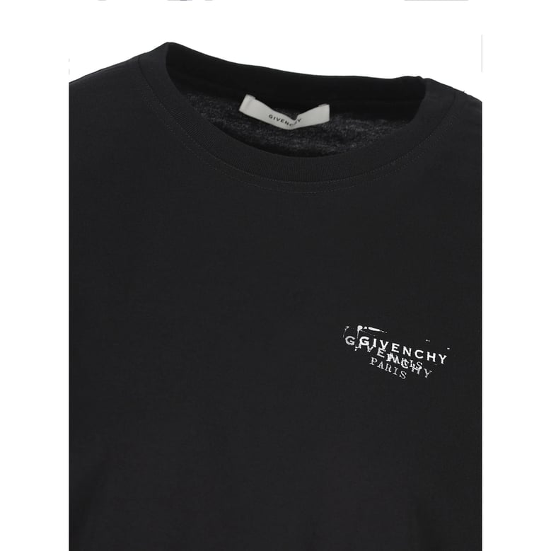 t-shirt black cotton by Selfnex