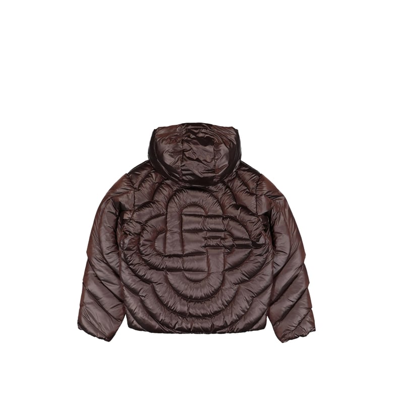 quilted jacket brown by Selfnex