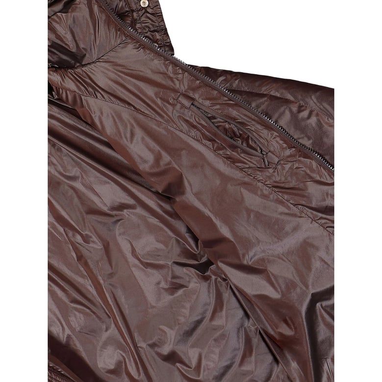 quilted jacket brown by Selfnex