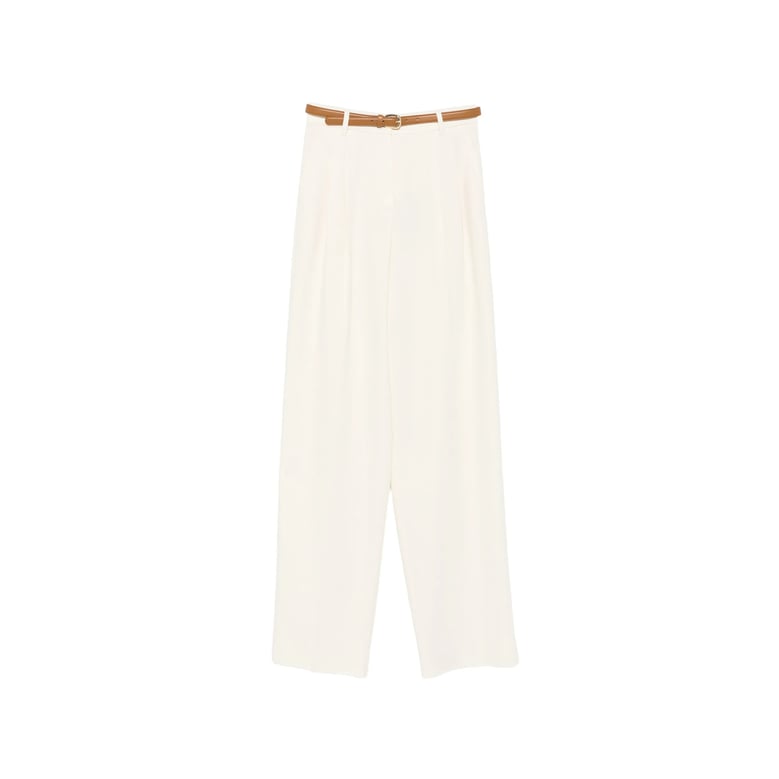 trousers pleated cotton by Selfnex