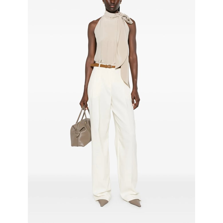 trousers pleated cotton by Selfnex