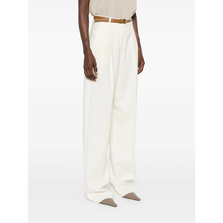 trousers pleated cotton by Selfnex