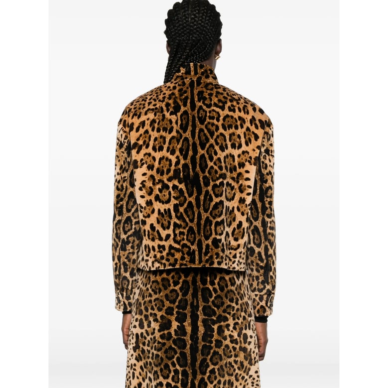 coat brown leopard print by Selfnex