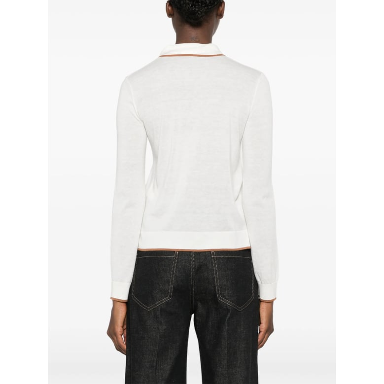 sweater white silk/wool by Selfnex