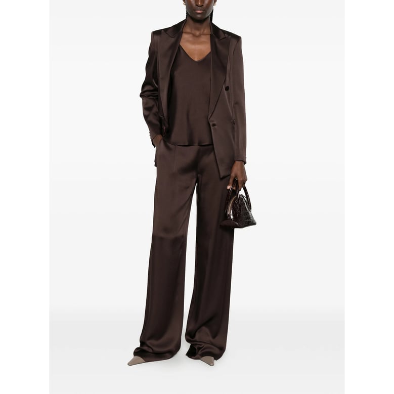 double-breasted blazer brown by Selfnex