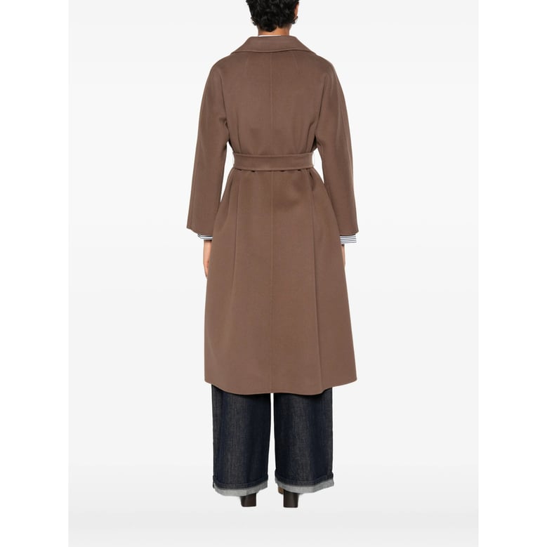 coat virgin wool brown by Selfnex