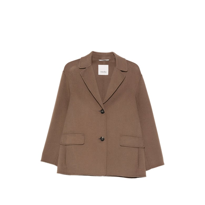 jacket in brown by Selfnex