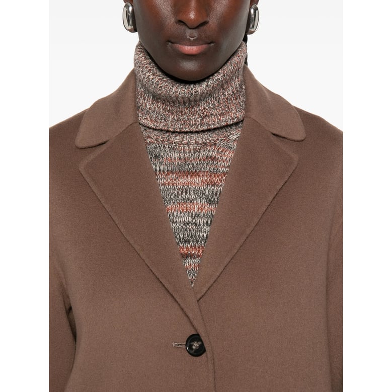 jacket in brown by Selfnex