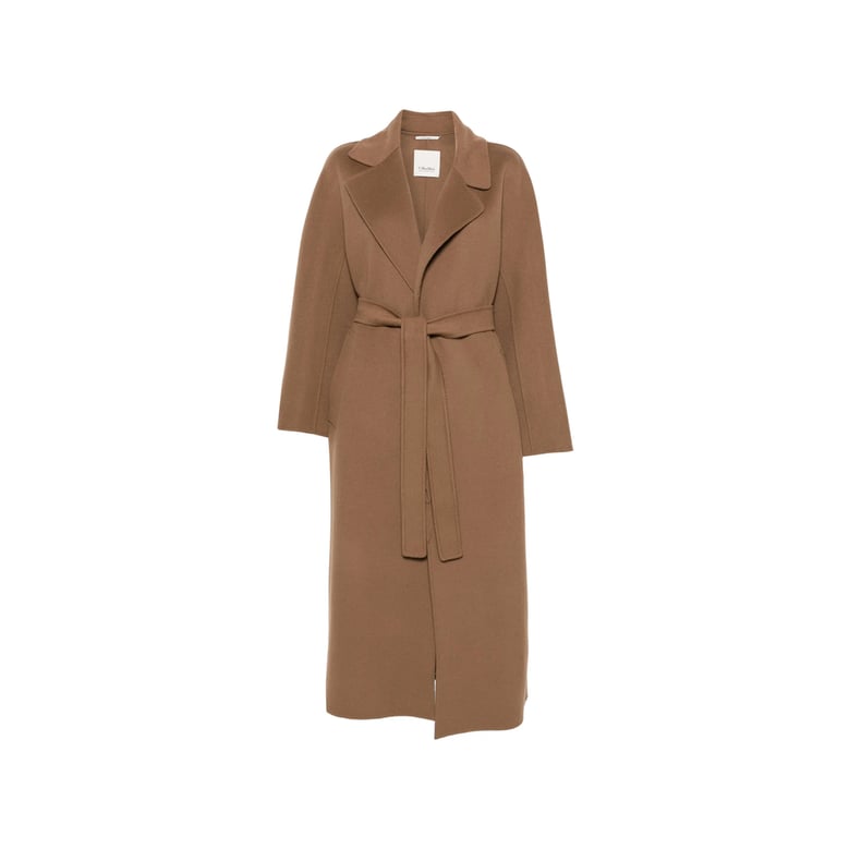 coat penelope brown virgin wool by Selfnex