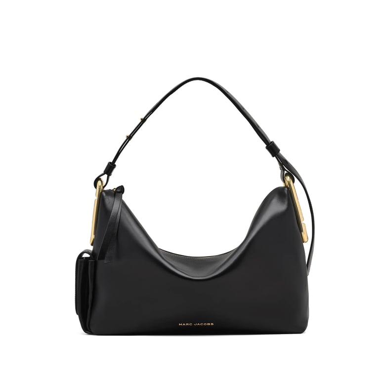 shoulder bag black calf leather by Selfnex