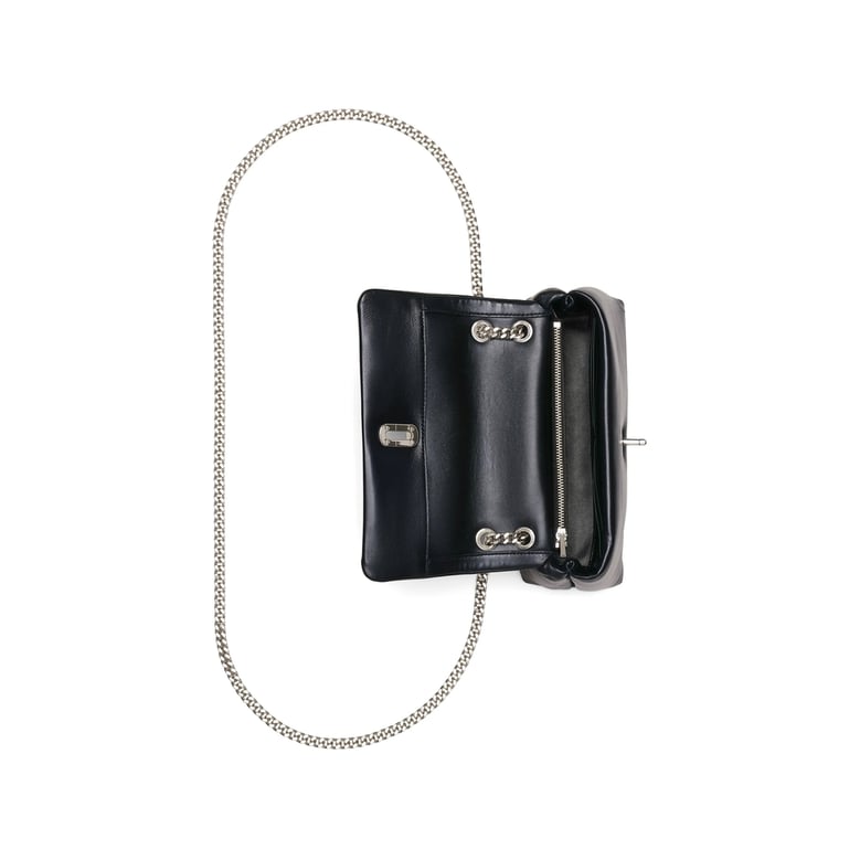 leather shoulder bag black by Selfnex