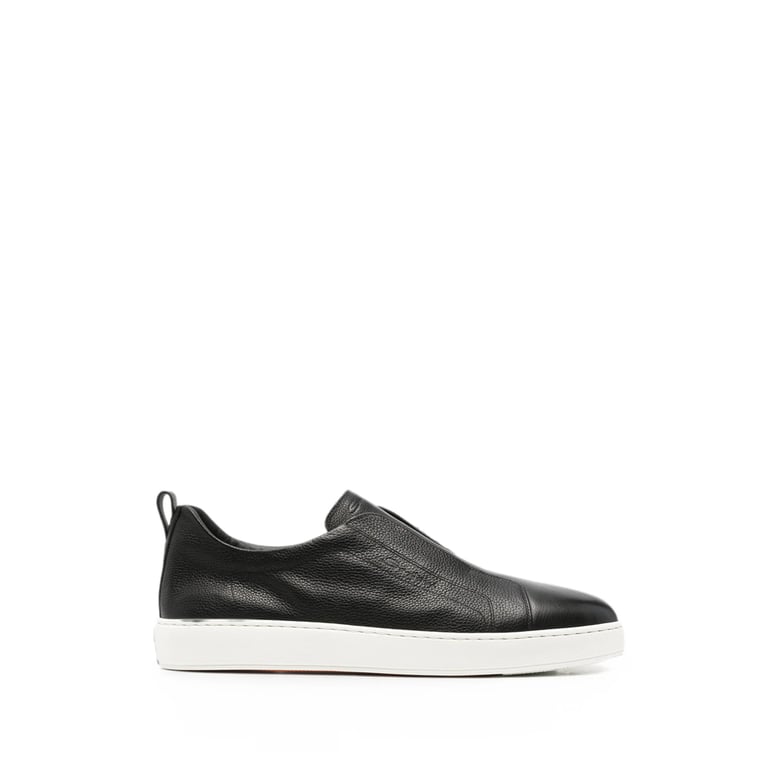 sneakers black calf leather by Selfnex