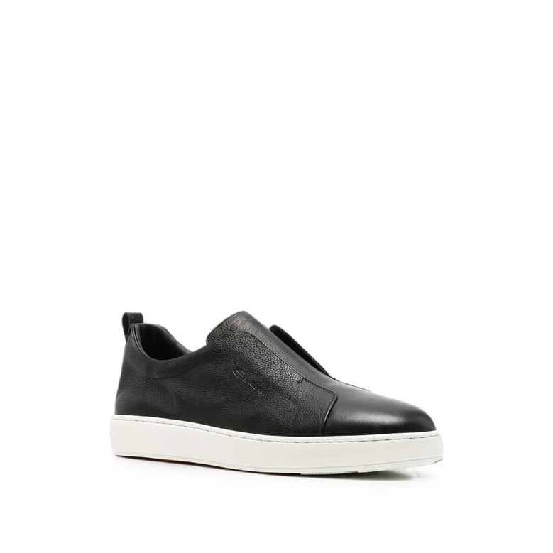 sneakers black calf leather by Selfnex