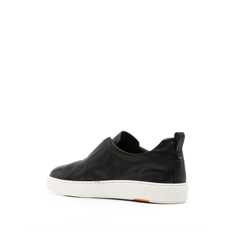 sneakers black calf leather by Selfnex