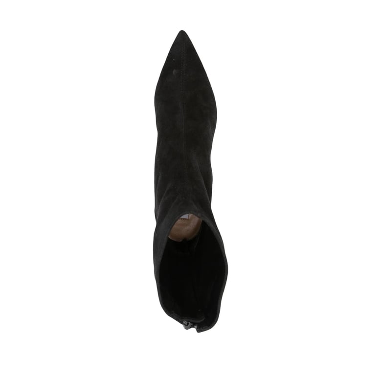 ankle boots black suede by Selfnex