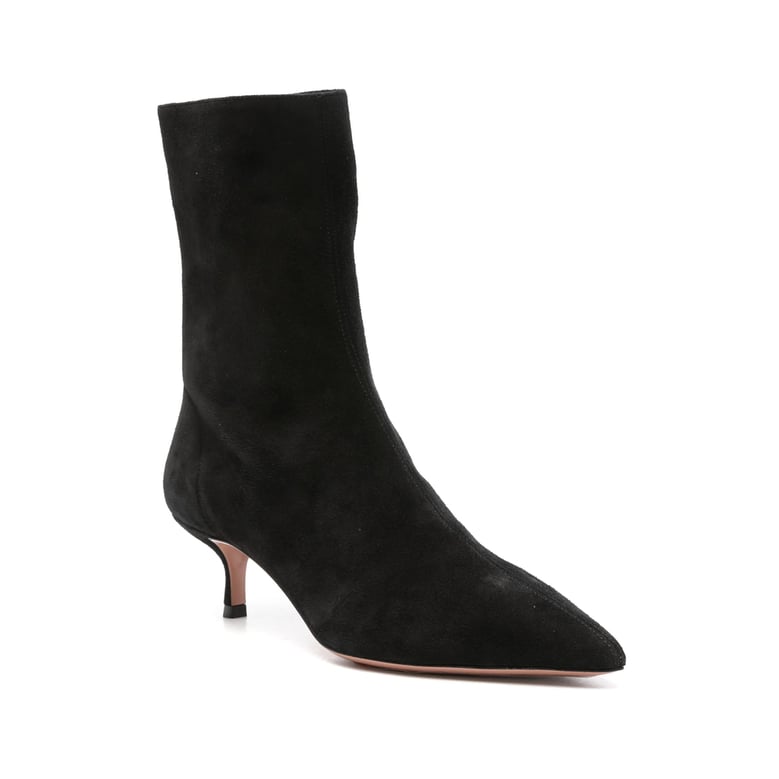 ankle boots black suede by Selfnex