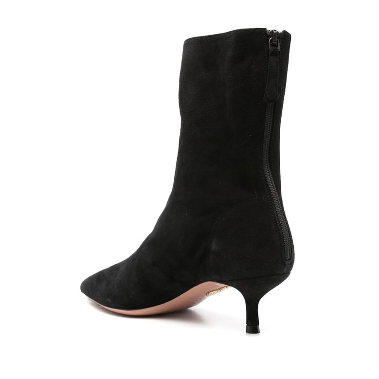 ankle boots black suede by Selfnex