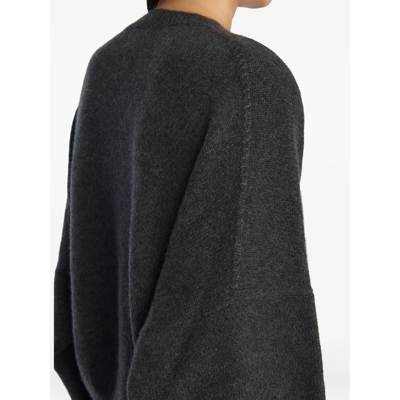 sweater charcoal grey cashmere by Selfnex