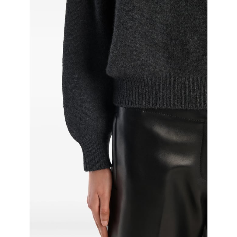 sweater charcoal grey cashmere by Selfnex