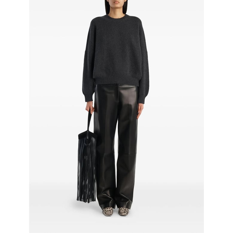 sweater charcoal grey cashmere by Selfnex