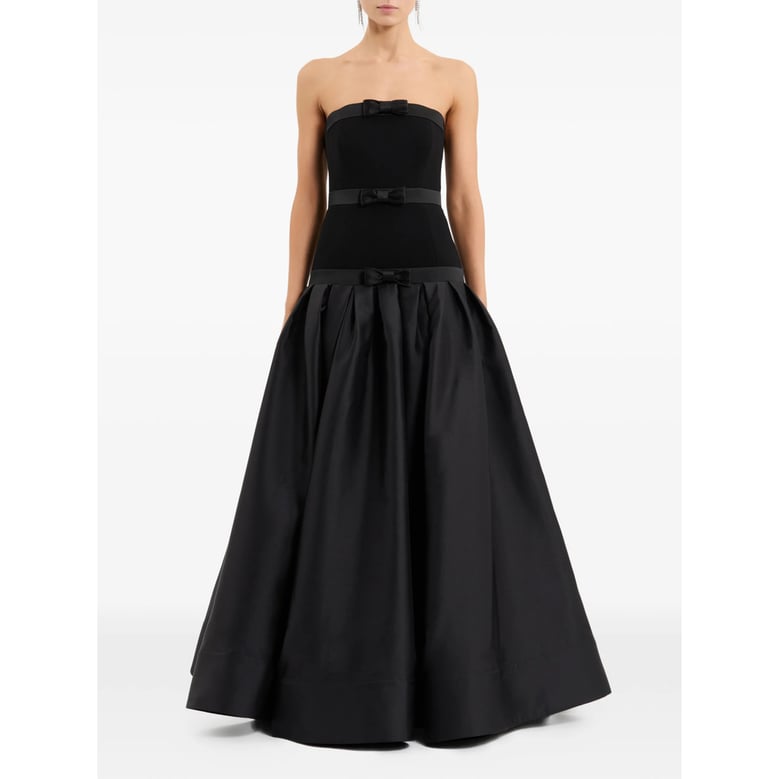 dress satin black by Selfnex