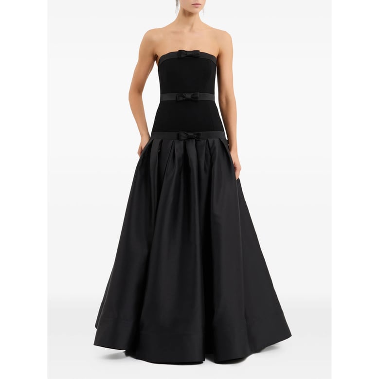 dress satin black by Selfnex