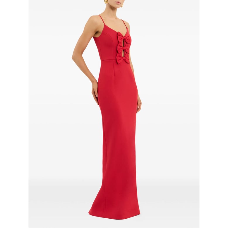 evening dress red by Selfnex
