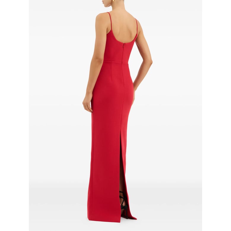 evening dress red by Selfnex