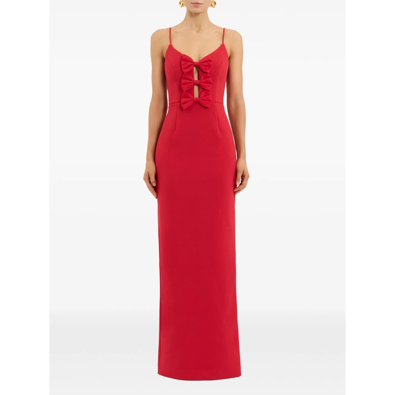 evening dress red by Selfnex