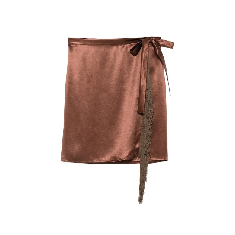 skirt maya pareo brown by Selfnex