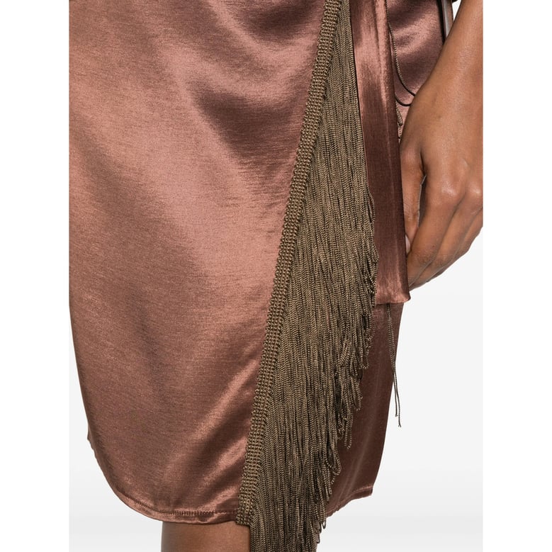 skirt maya pareo brown by Selfnex