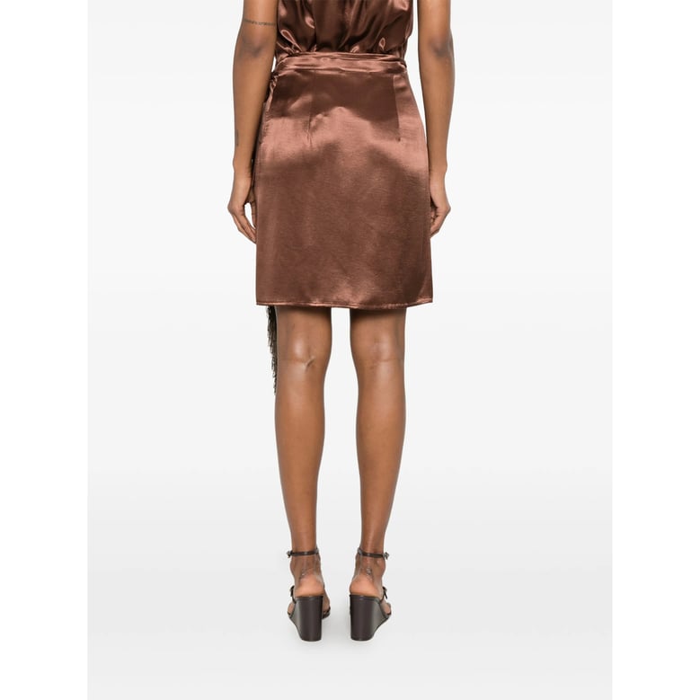 skirt maya pareo brown by Selfnex